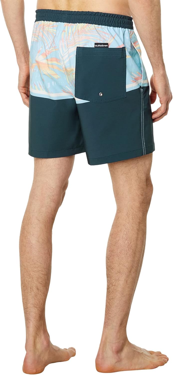 Quiksilver Men's Standard Surfsilk Division 17 Volley Swim Trunk Boardshort