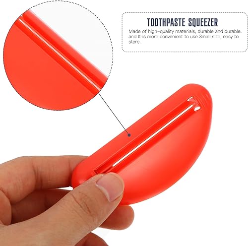 Miniatura 4 de Healifty Exprimidor de pasta de dientes, exprimidor de tubo de pasta de dientes, herramienta exprimidora de maquillaje, exprimidor de maquillaje,