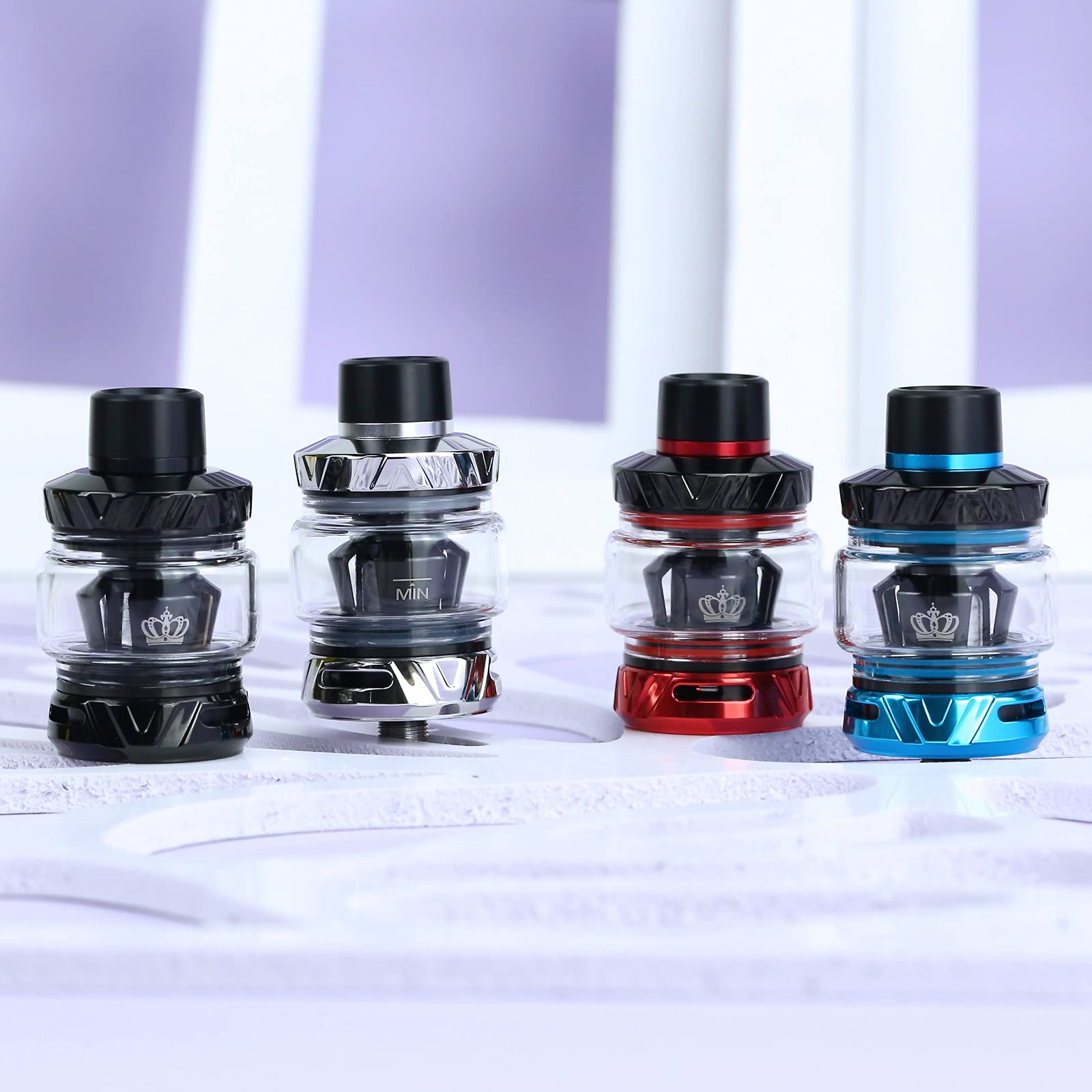 uwell crown 5 erfahrungen Uwell Crown 5 Verdampfer Tank Schwarz – Kompakt & Zuverlässig main image 1