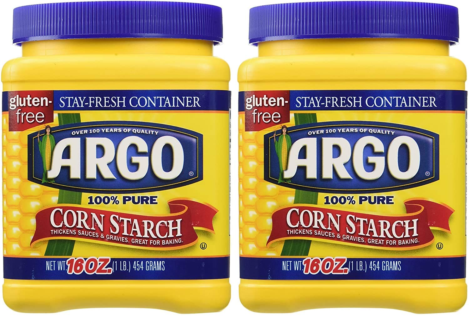 Argo 100% czysta skrobia kukurydziana, 473 ml, 10 sztuk