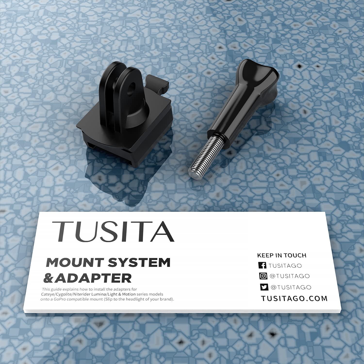 Tusita Gopro Mount Adapter Compatible With Cygolite Metro Expilion