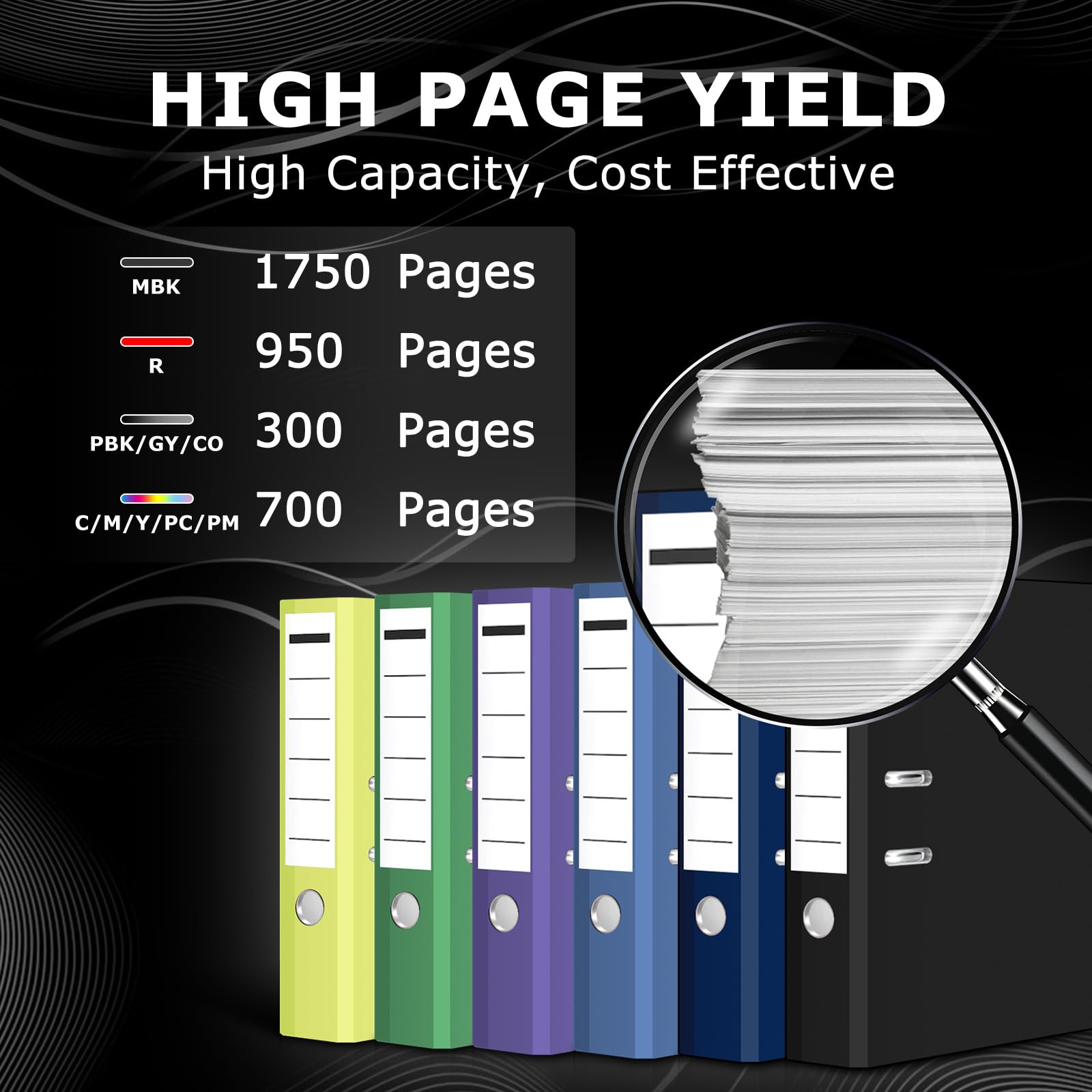 DOUBLE D PFI-300 Cartucce Compatibili per Canon PFI-300 PFI-300MBK PFI-300PBK PFI-300C PFI-300M PFI-300Y PFI-300PM PFI-300PC PFI-300R PFI-300GY PFI-300CO per Canon imagePROGRAF PRO-300(10Pack)