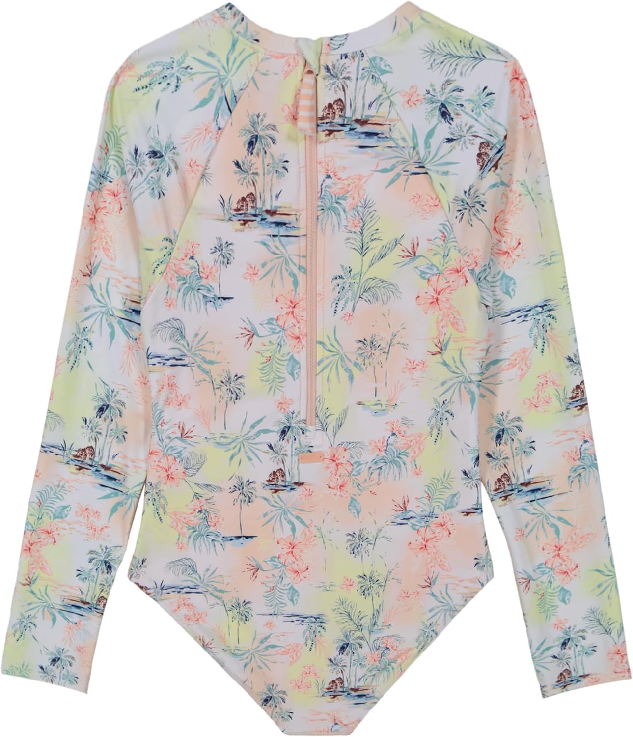 Roxy Girls Long Sleeve One-Piece Rashguard Swimsuit with UPF 50+ Sun Protection, Quick Drying Bathing Suit - Image 2