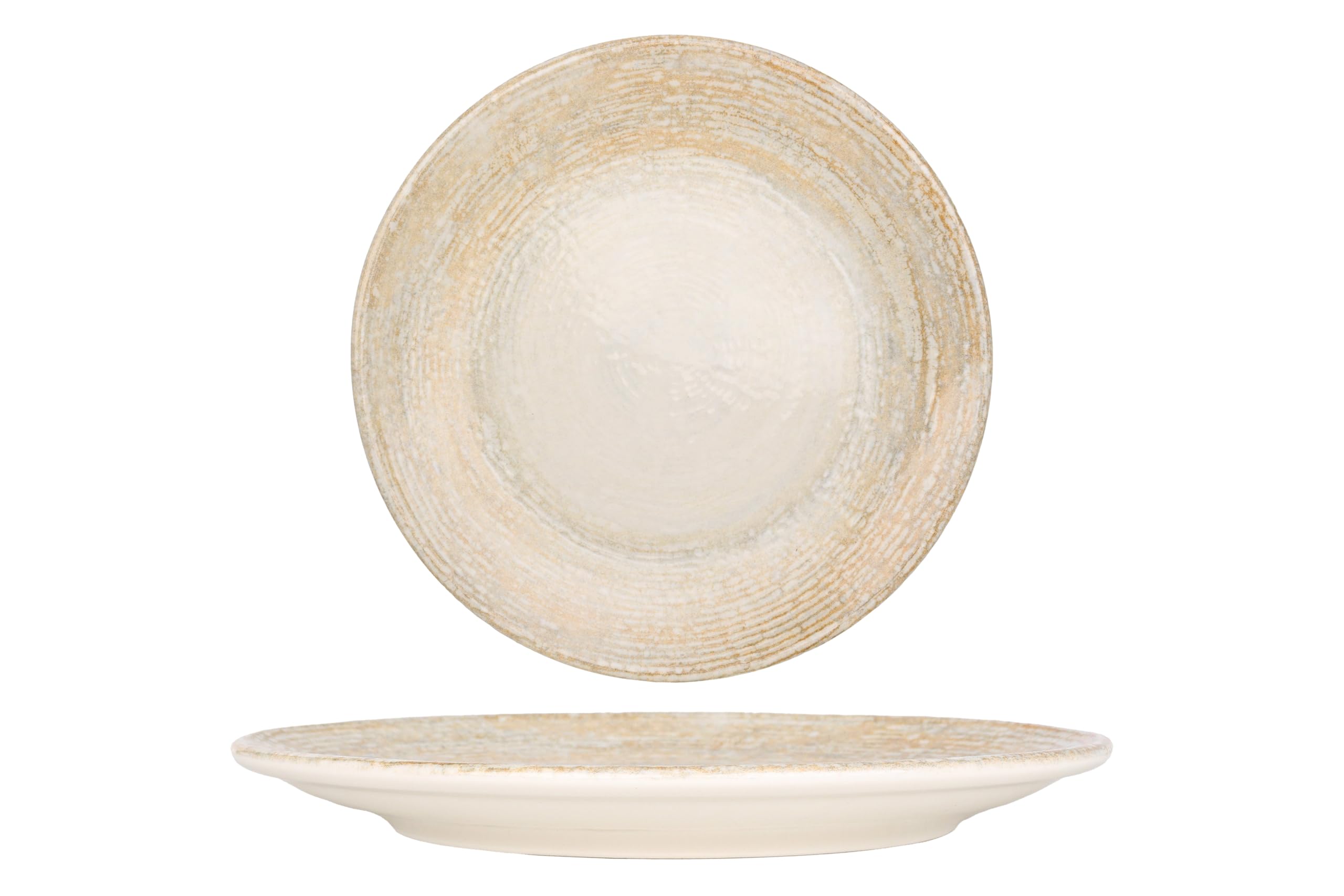 Bonna Piatto da cena - Patera - Porcellana - 27 cm - set di 6
