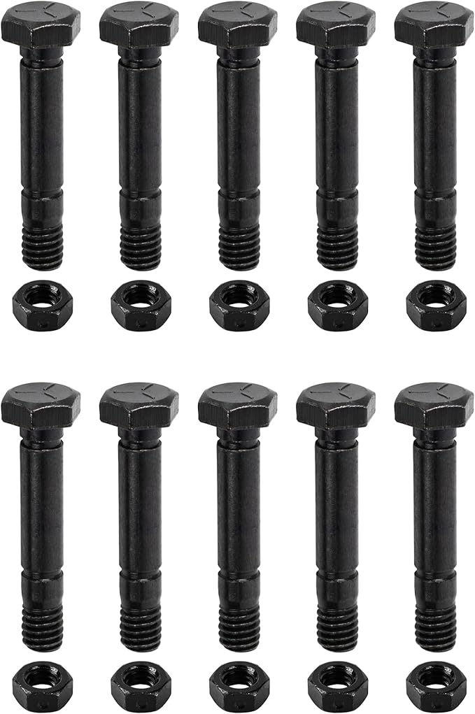 10Pcs 52100100 Snow Blower Shear Pins And Nuts For Ariens Platinum 24 SHO EFI | Australia