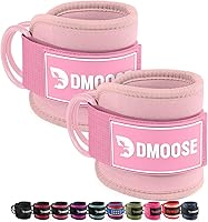 Vista 38 de DMoose Fitness Ankle Strap for Cable Machine - One Size Fit with Premium Padding Cuffs, Ankle Bands for Working Out, Booty Workouts, Leg Extension