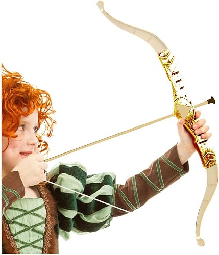 Conjunto arco y flecha Princesa del Bosque, talla única , Bronceado