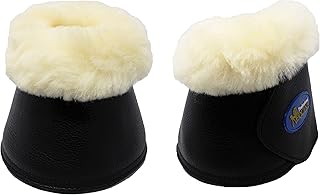 Professional Equine Horse M Over-Reach Sports Bell Boots Wrap 4104