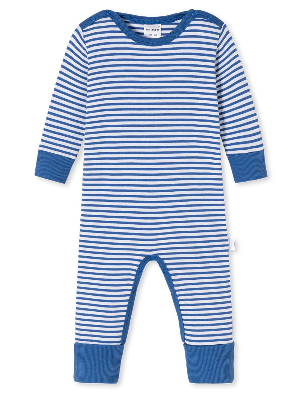 Schiesser Baby Unisex Schlafanzug Einteiler Vario Fuß - 178887