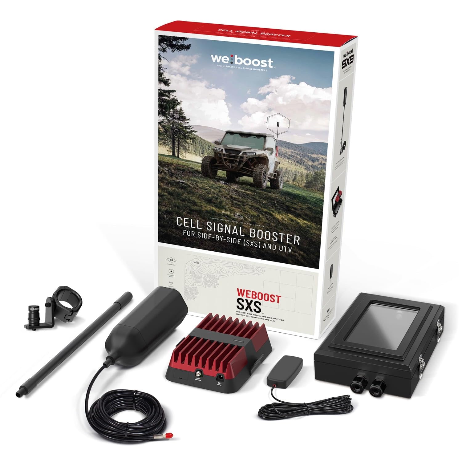 weBoost SXS Cell Phone Signal Booster for Side-by-Sides &amp; UTVs
