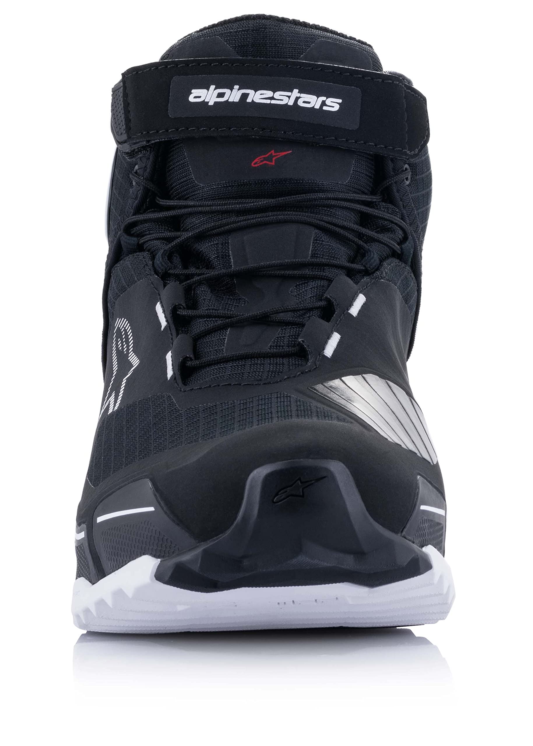 Alpinestars CR-X Mens Drystar Motorcycle Shoes Black/White 9.5 USA