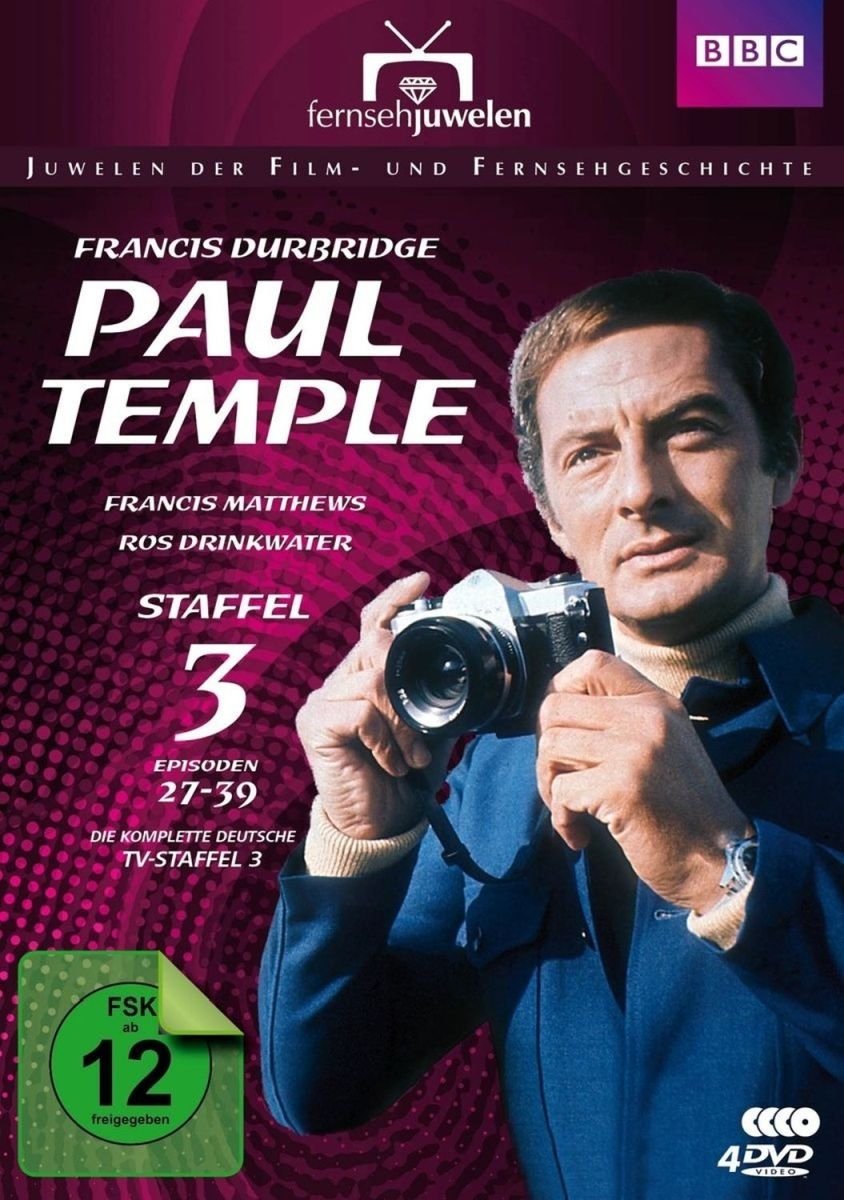 Francis Durbridge - Paul Temple - Box 3 [DVD]: resuelva los mejores enigmas policiales