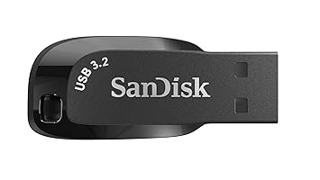 SANDISK Ultra Shift 256GB, USB 3.0, Flash Drive, 100MB/s R, Pendrive, Black (SDCZ410-256G-I35)