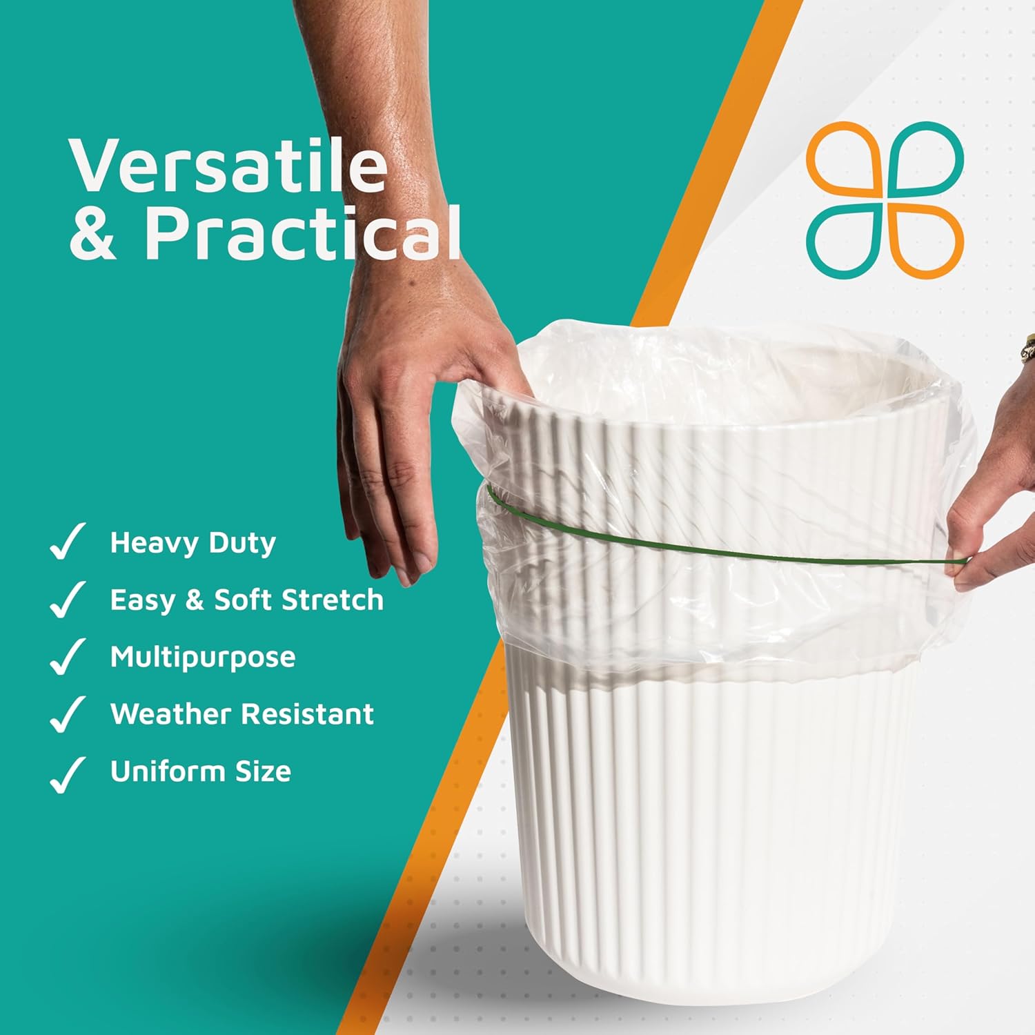 PlasticMillラバーバンド - #64サイズ - グリーンラバーバンド - 1ポンド/250カウント