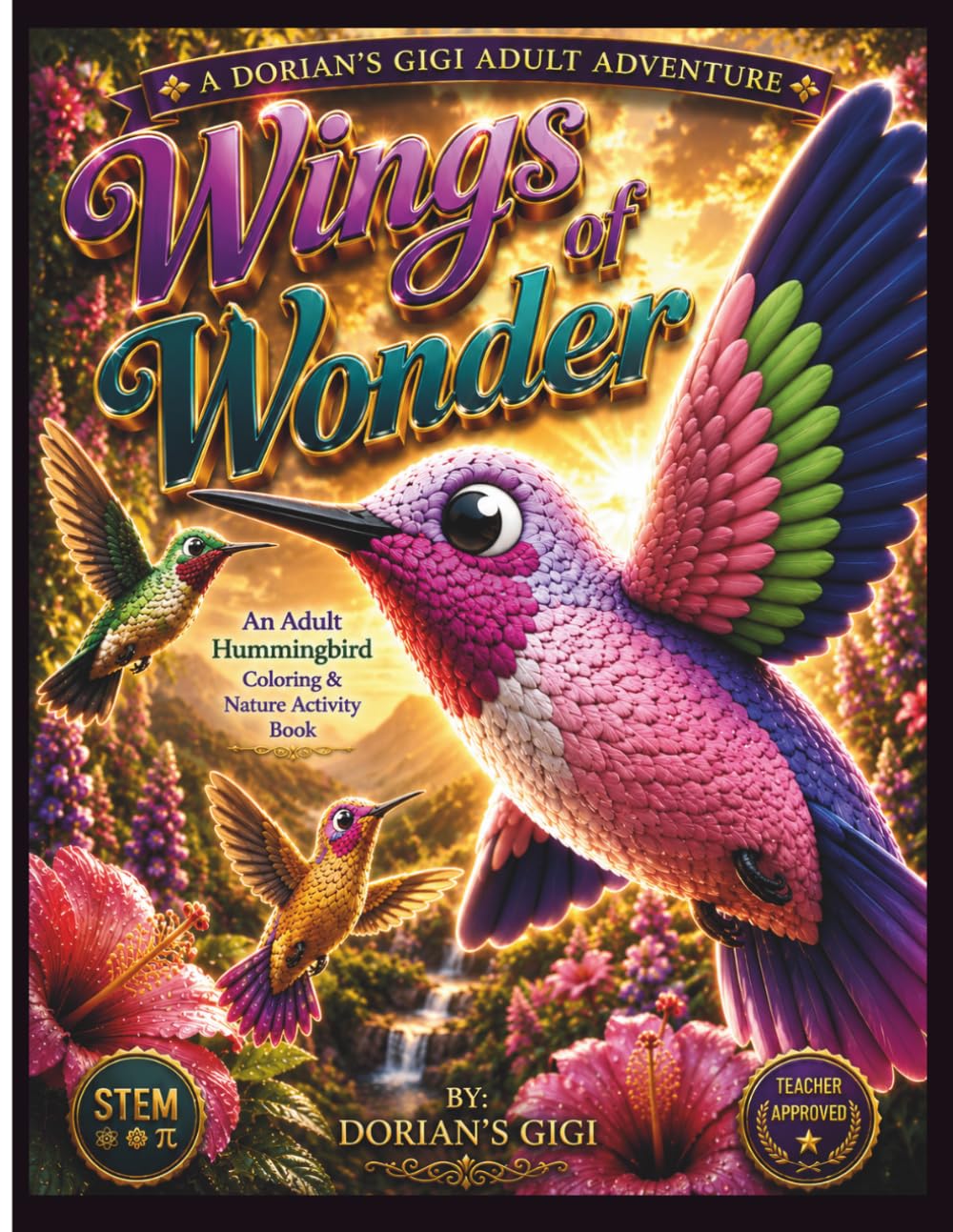 WINGS OF WONDER: AN ADULT HUMMINGBIRD NATURE ACTIVITY BOOK (DORIAN'S GIGI ADULT ADVENTURES)