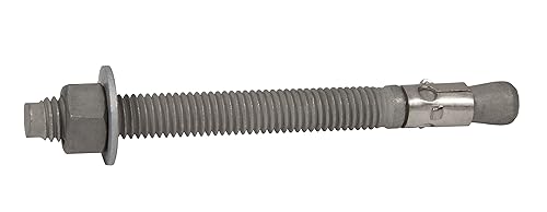 Miniatura 2 de CONFAST Ancla de cuña galvanizada de 12" x 7" (caja de 25)