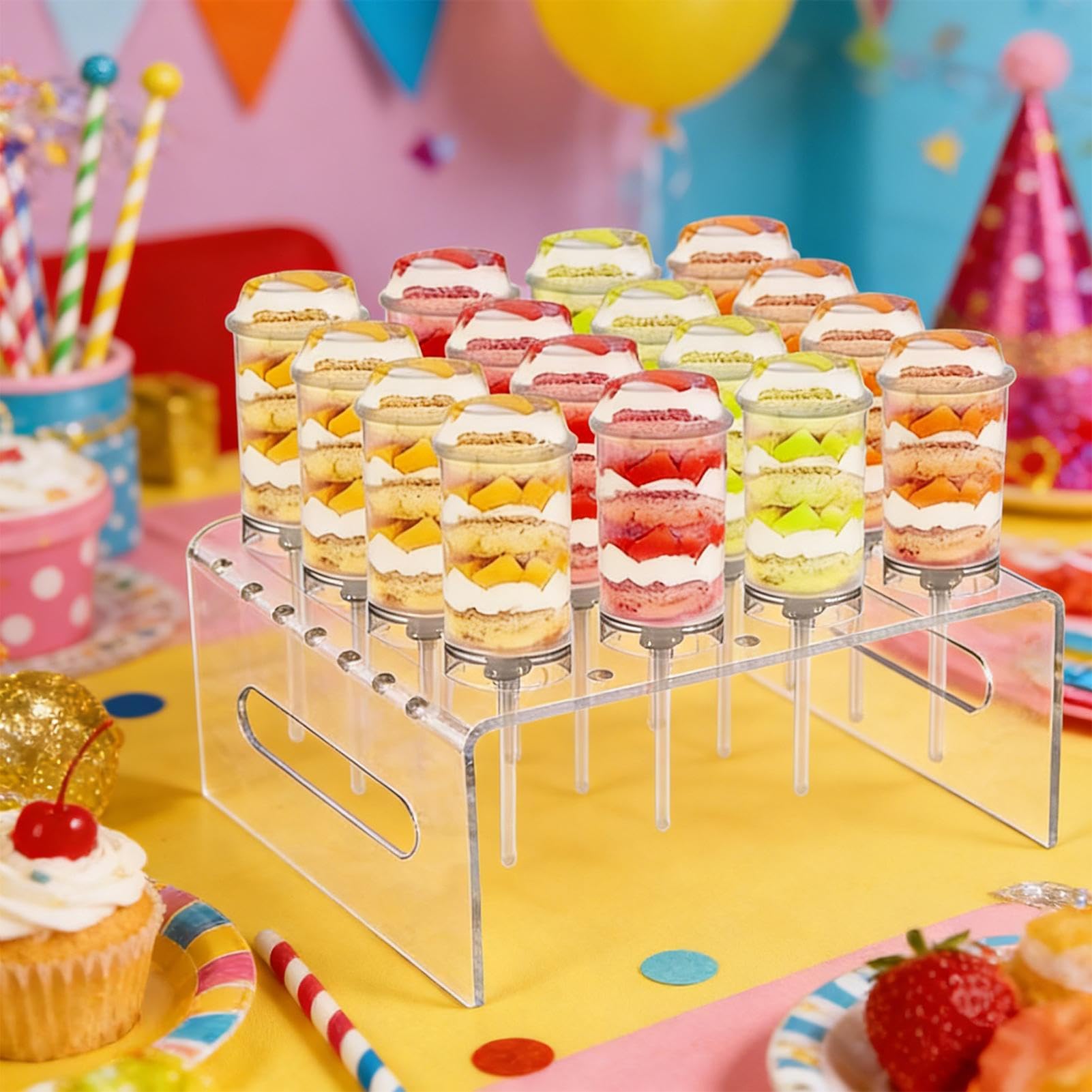 Générique Gourdes Réutilisables Style PUSH POP Moule à Dessert Individuel