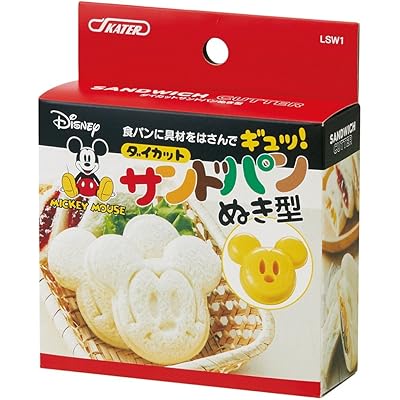 スケーター (skater) ダイカット サンド パン 抜き型 サンドイッチ ミッキーマウス ディズニー 日本製 LSW1
