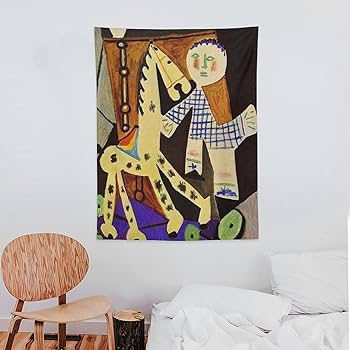 Amazon.com: JU XIANG Pablo Picasso Tapestry，Pablo Picasso's