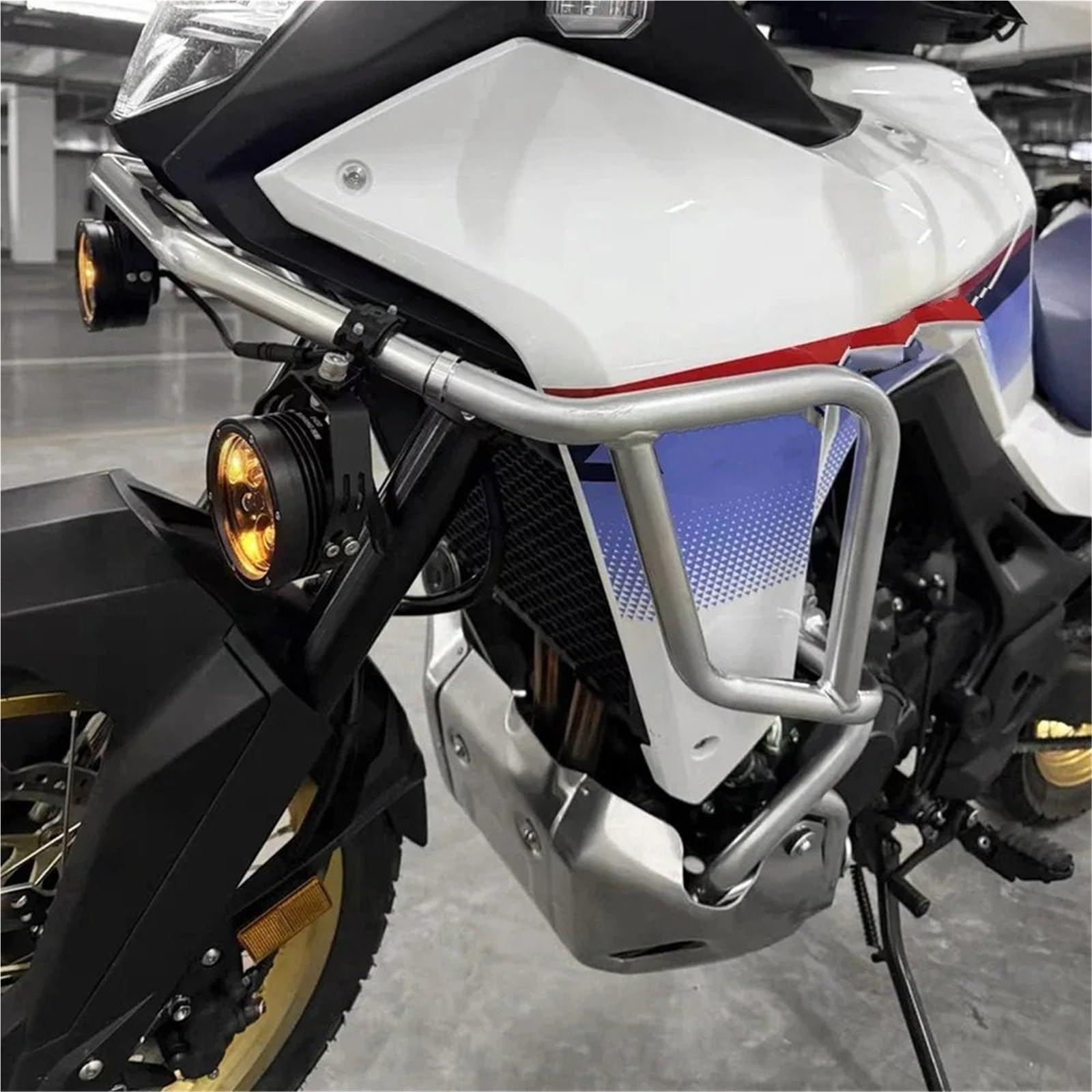 Osłona płyty podwozia Do Transalp XL 750 2023-2026 Osłona podwozia motocykla Skuteczna | Płyta osłony skrzyni korbowej Urządzenie osłony silnika motocykla Dolne podwozie pod osłoną(Chassis-Black)