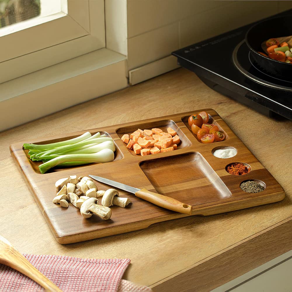 See full amazon price history chart for Ellementry Sous Chef Multi Utility Platter | Serving Platter with Wooden Board for Serving Sweets, Cookies, Dry Fruits, Snacks at Home | Chopping Cutting Board for Kitchen Vegetables, Fruits & Cheese Ellementry Sous Chef Multi Utility Platter | Serving Platter with Wooden Board for Serving Sweets, Cookies, Dry Fruits, Snacks at Home | Chopping Cutting Board for Kitchen Vegetables, Fruits & Cheese (B09TW1QYVQ) Amazon Price History, Amazon Price Tracker