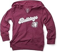 Vista 18 de Wes and Willy NCAA Camiseta con Capucha de Cuello en V para Niñas