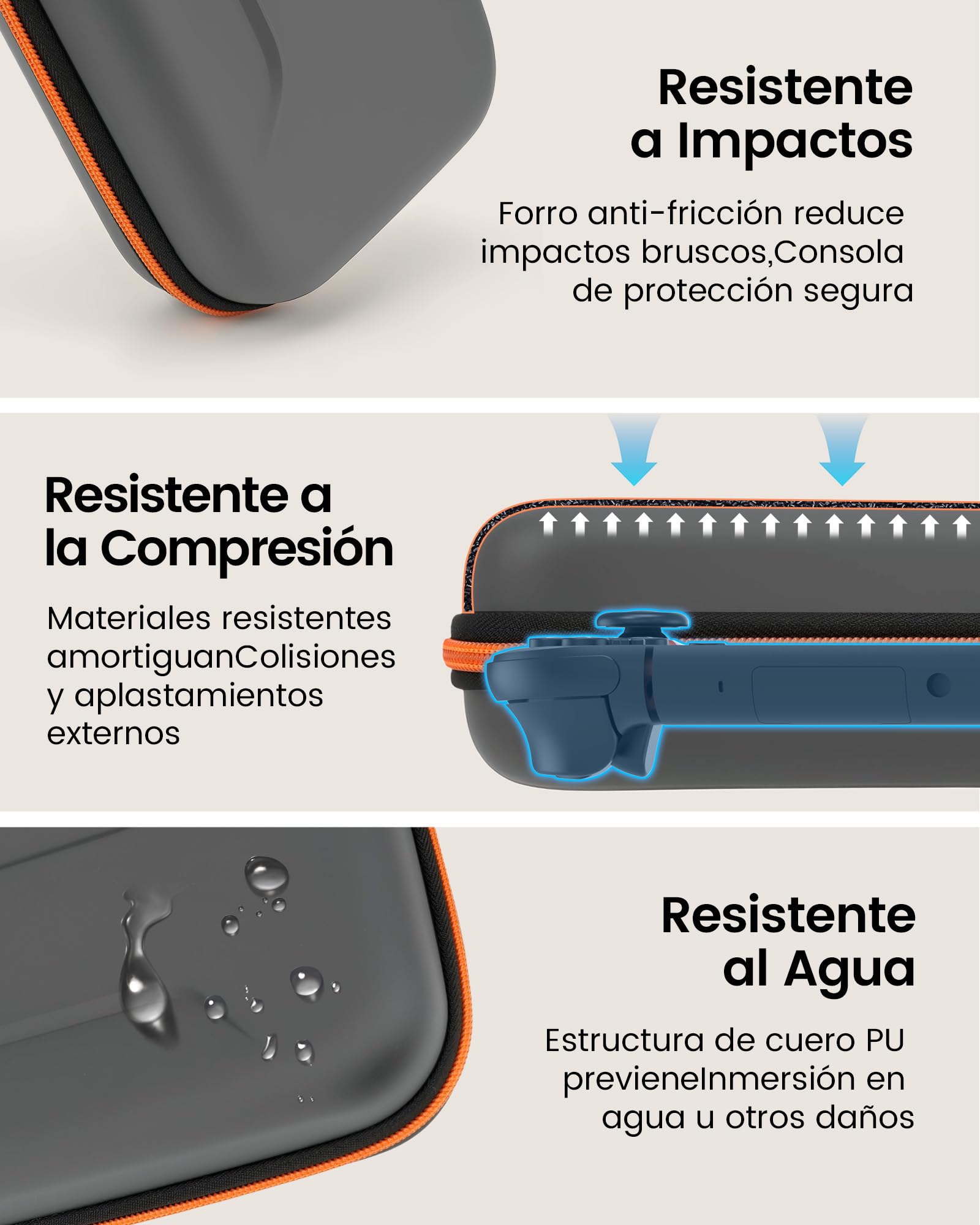 TRANSNOVO Funda para Nintendo Switch 2 (2025), Estuche de Transporte con 12 Cartuchos de Juego, Funda Protectora rígida de Viaje para Consola Nintendo Switch 2, Cargador y Accesorios, Gris