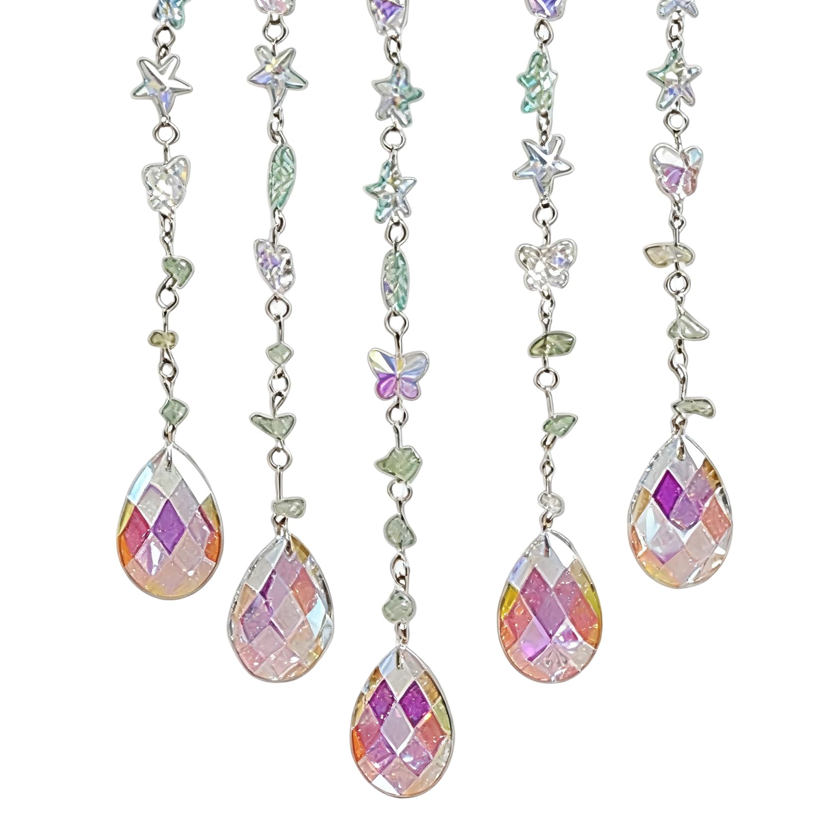 carotoe Crystal Tree Dreamcatchers Handcrafted Wall Hanging Decoration Good Luck Bedroom Wedding Decors Cultural Ornament Spiritual Windchimes Gift