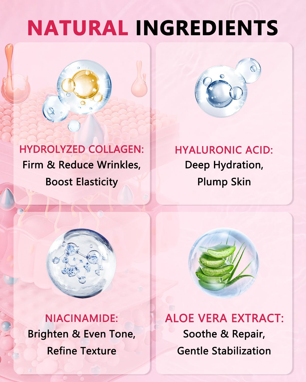 Forehead, Smile Line & Under Eye Wrinkle Patches, 3 IN 1 Overnight Facial Wrinkle Treatment with Hyaluronic Acid, Collagen to Lift Lines for Women, 60 Patches - Image 4