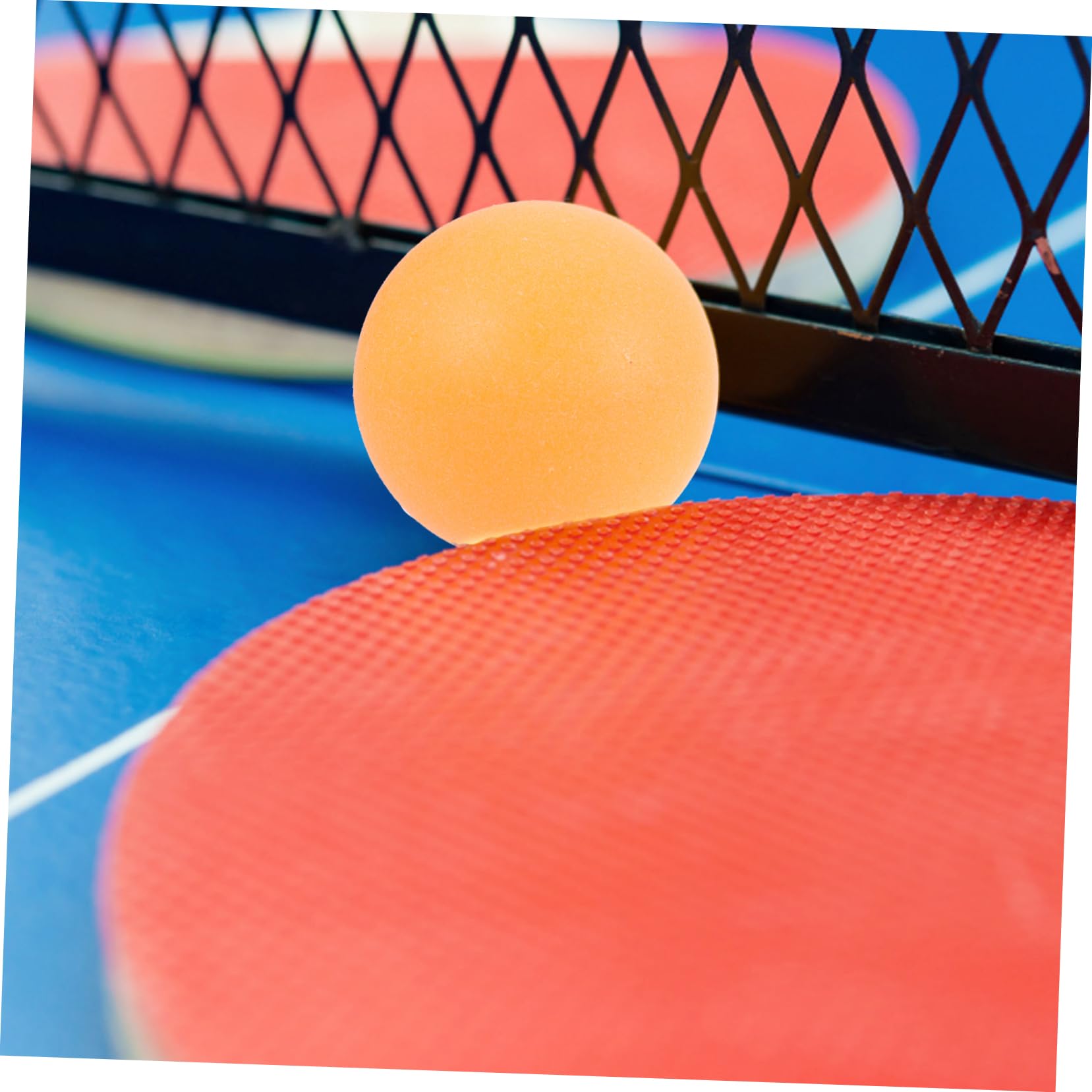 Toyvian Tischtennisbälle Zum Stanzen Pongbälle Indoor Übungspongbälle Tischtennisbälle Hohle Pongbälle Gestanzte Pongbälle Große Praktische Pongbälle Kieselgel