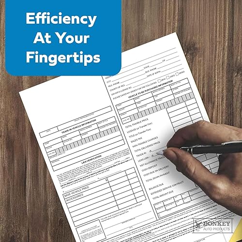 Vista 7 de Formularios de acuerdo de compra de vehículos (2 partes) (100 por paquete)