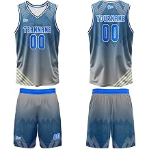 Custom Basketball Jerseys for Men Personalized Jersey Shorts Basketball Uniforms Printed Colors Names and Numbers