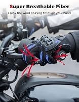 Mănuși moto de vară KEMIMOTO cu ecran tactil, protecție pentru articulații, respirabile, pentru motocicletă, bicicletă, scuter, pentru bărbați și femei, vânătoare 3