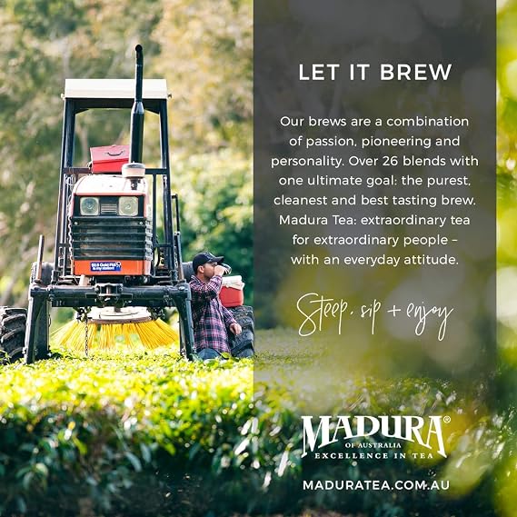 Madura Teas Australia - Premium Blend - 50 Count Black Tea - Teabags