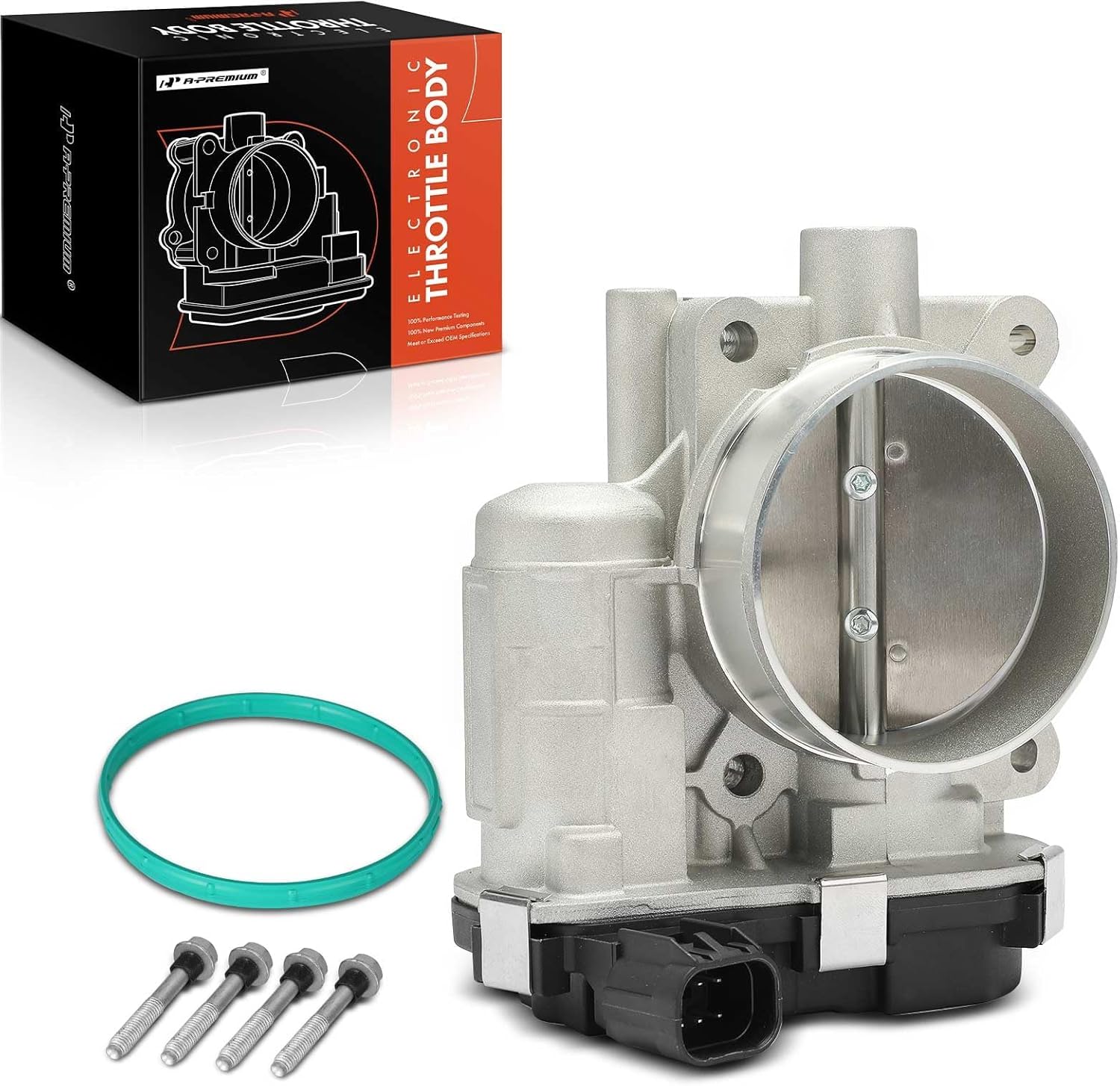 A-Premium Electronic Throttle Body 2006-20011 Compatible with Chevy, Buick, Pontiac & Saturn - Equinox, Malibu, Impala, Uplander, Lucerne, Terraza, G6, Aura, Relay, Vue - 3.4L 3.5L 3.9L - # 12577029