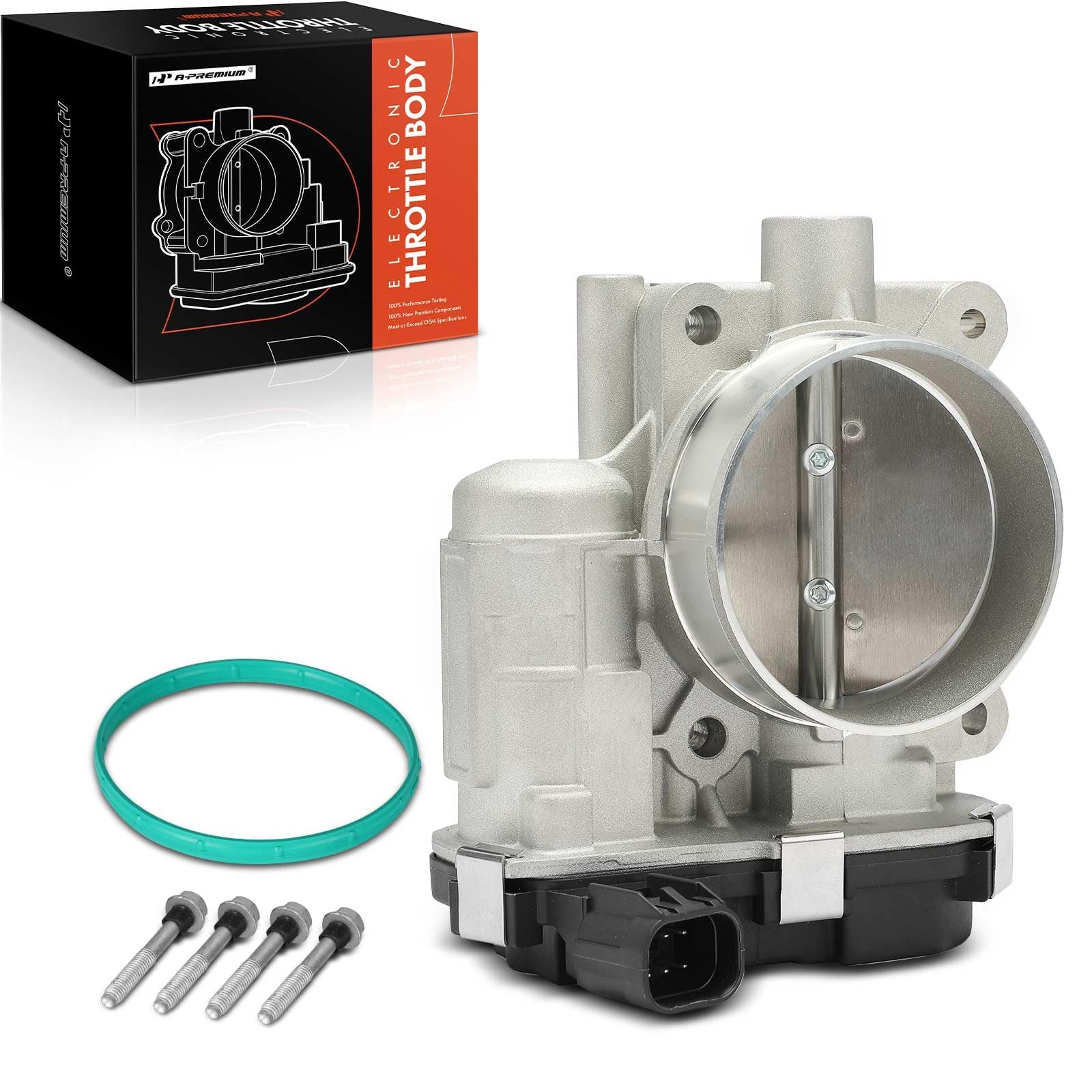 A-Premium Electronic Throttle Body 12577029 Compatible with Chevy, Buick, Pontiac & Saturn - Equinox, Malibu, Impala, Uplander, Lucerne, Terraza, G6, Aura, Relay, Vue - 3.4L 3.5L 3.9L - # 12577029