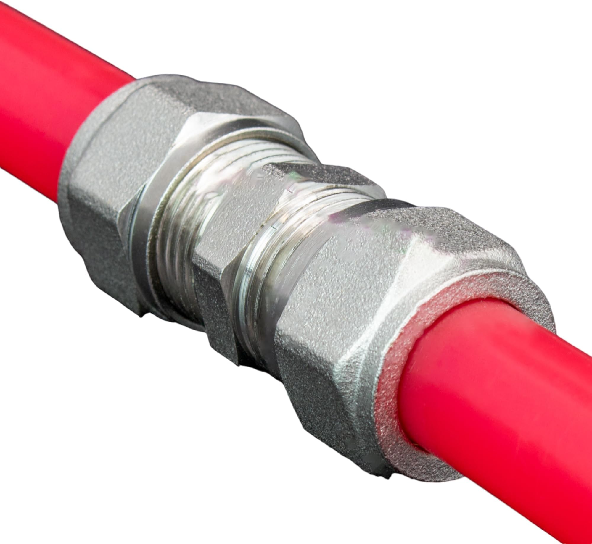 16mm Underfloor Heating Pipe Repair Coupler – Durable Brass Push Fit Connector for Easy Pipe Fixing, Leak-Proof Joint Fitting for UFH Systems, Plumbing Maintenance & Heating Repairs