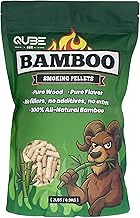 Bamboo Smoking Pellets | Clean, Mild Smoke from Sustainable Asian Bamboo | Works in All Smokers & Grills | 2 lb Bag