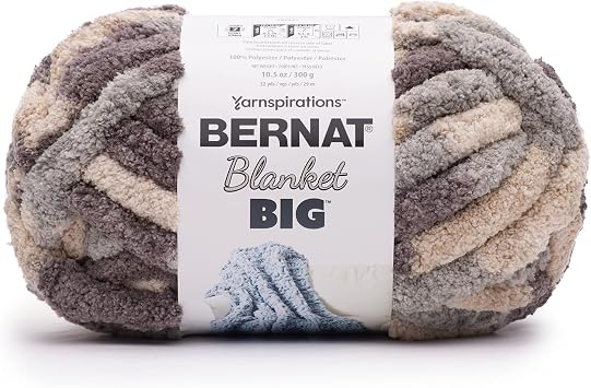 BERNAT Blanket Big, Silver Steel, 300g