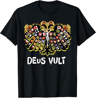 Holy Roman Catholic Empire Double Headed Eagle Crest T-Shirt