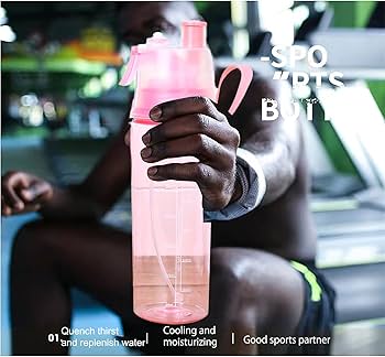 Amazon.co.jp: 水筒 直飲み スプレーウォーターボトル 漏れ防止