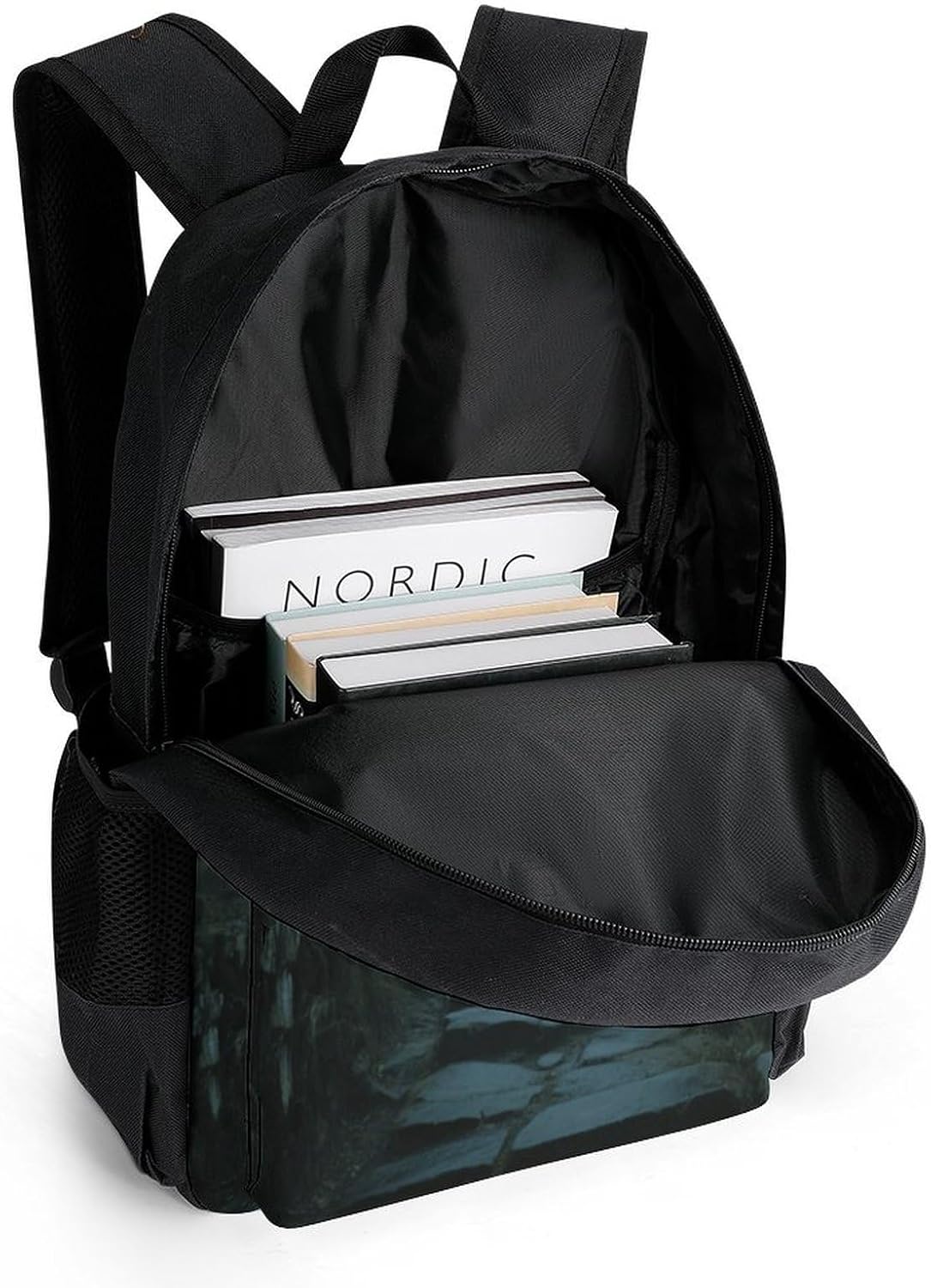Historic Trail in The Mountains Backpack Daypack Travel Backpack | Lightweight Casual Laptop Backpack for Women Men Aesthetic Travel Bag for Weekender Business Hiking Outdoor