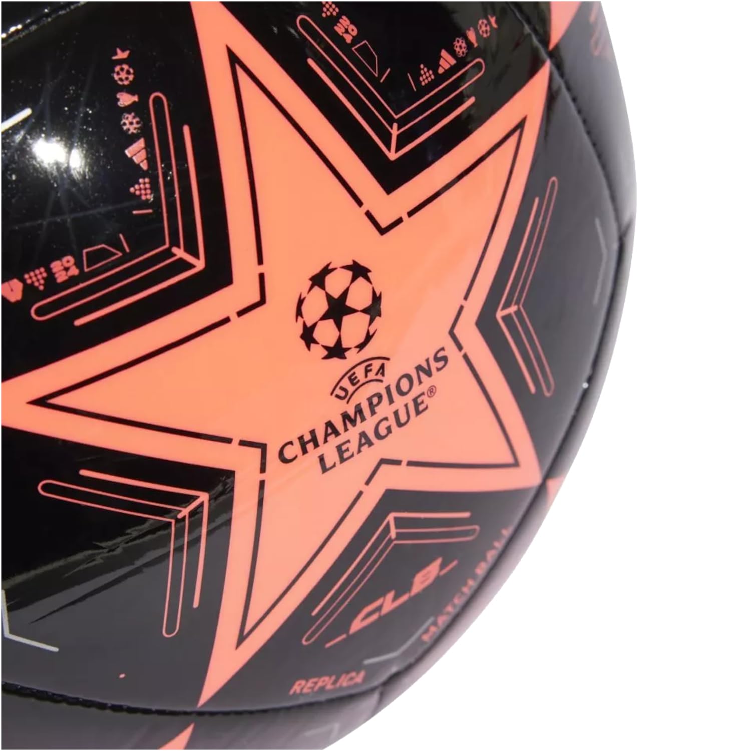 adidas Performance IX4064_3 - Balones de fútbol Unisex para Adultos, Color Negro, 3