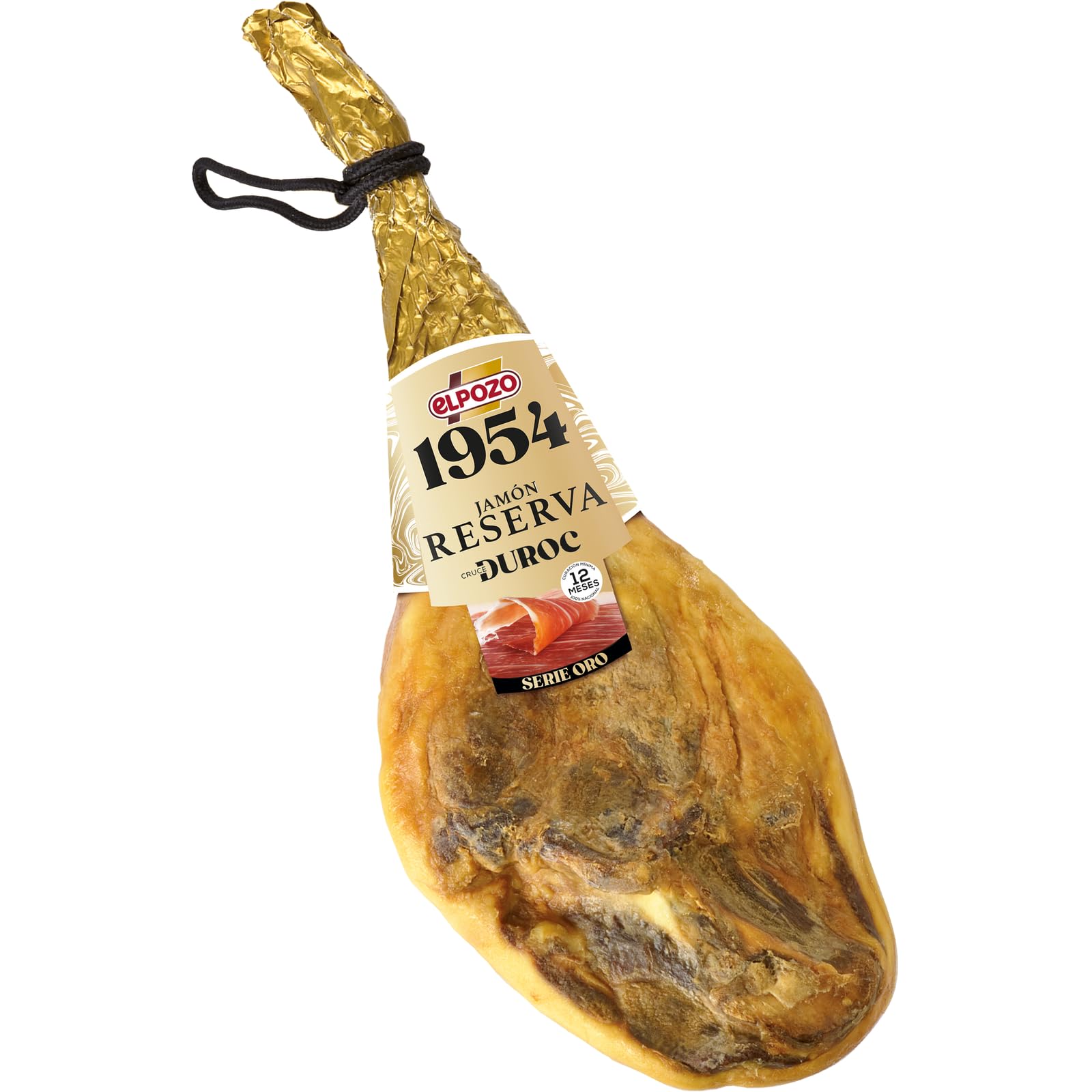 ElPozo 1954 Jamón Reserva Serie Oro 12 meses de curación - 8 Kgs