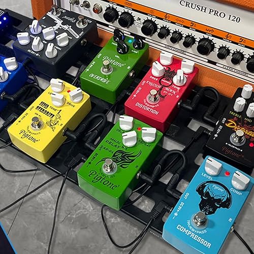 Miniatura 6 de Adaptador de fuente de alimentación para pedal de guitarra, 9 V CC 1A, punta negativa de 8 vías, cables de cadena margarita para pedal de efectos de