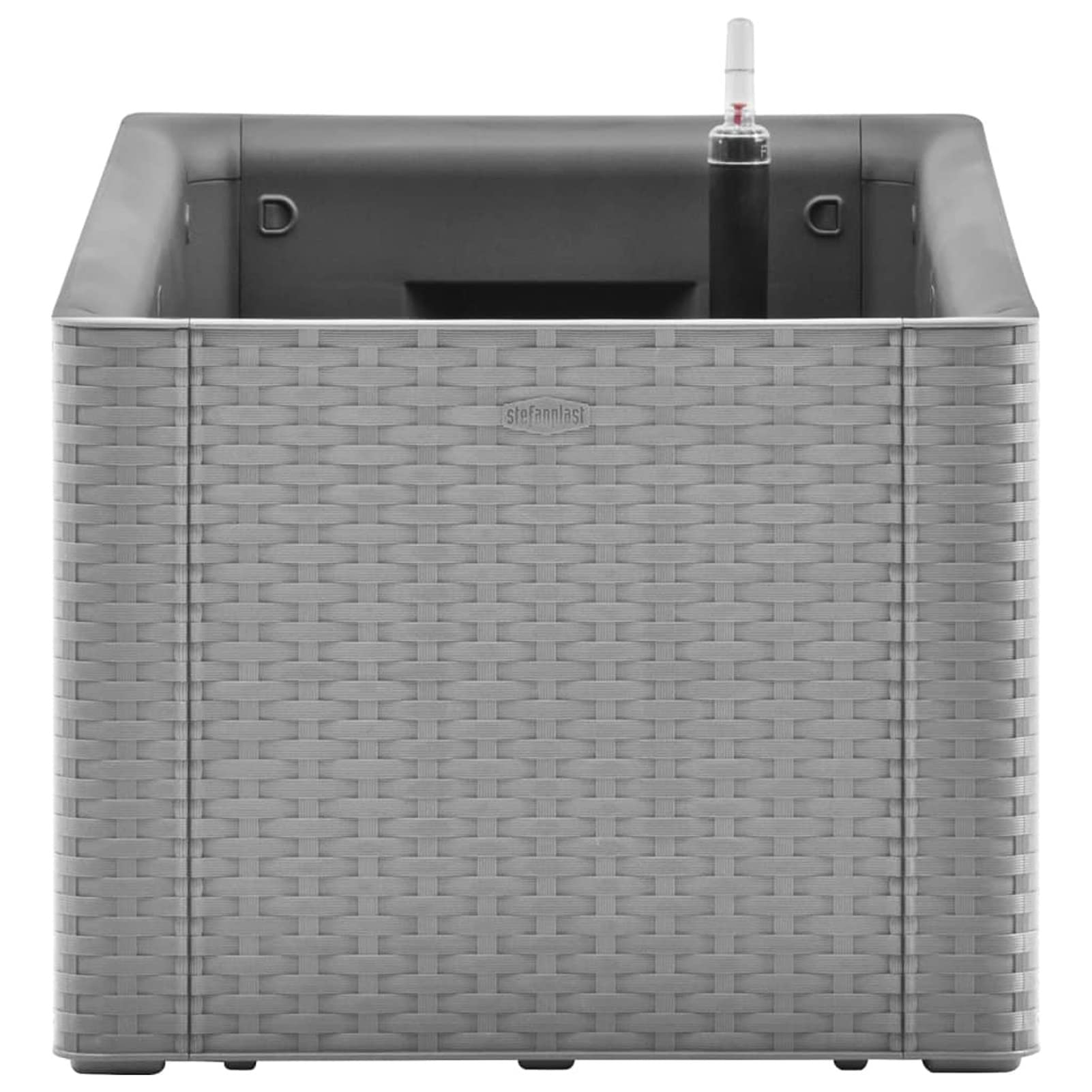ARKEM Arriate con Sistema de riego automático Gris 100x43x33 cm Macetero Grande Exterior