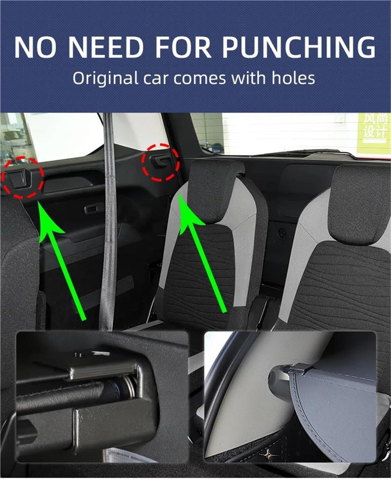 Plage Arrière pour Citroën pour Grand C4 pour Picasso 7 Places 2014-2018 Coffre Rétractable Couverture De Chargement Confidentialité(Cuir)