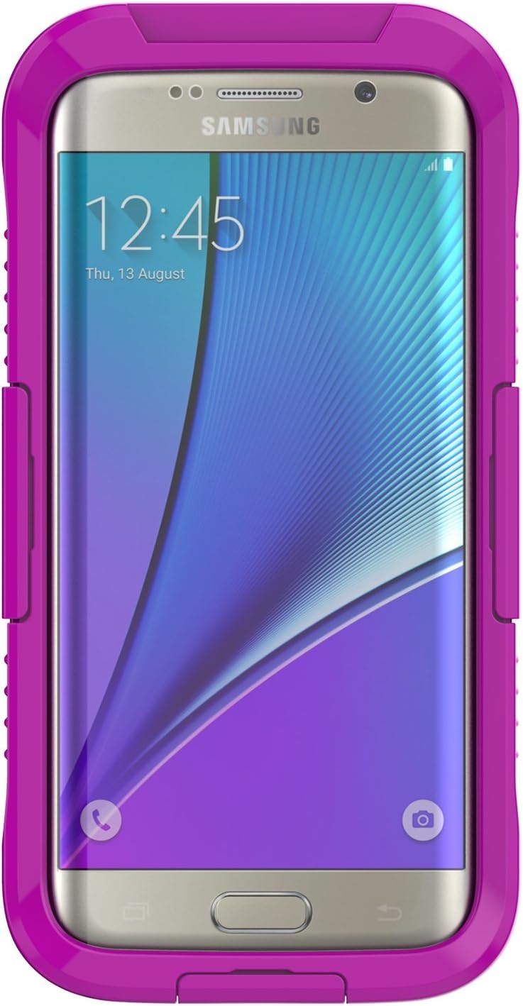 Samsung Galaxy S7 Edge Waterproof Case,Jamesay Shockproof Dirtproof Snowproof Swimming Diving IP-68 Underwater Full Body Heavy Duty Protective Cover for Samsung Galaxy S7 Edge (Purple)