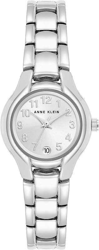 Anne Klein Reloj de pulsera con función de fecha para mujer