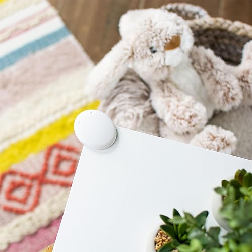 Miniatura 2 de Qdos Protectores y protectores de esquina Safety StayPut | Blanco | Construcción multicomponente – Garantizado para permanecer en su lugar a